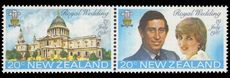New Zealand 1981 Royal Wedding unmounted mint.