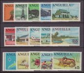 Anguilla 1967-68 set lightly mounted mint.
