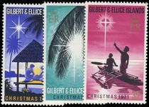 Gilbert & Ellice Islands 1971 Christmas unmounted mint.