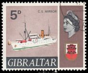 Gibraltar 1967-69 5d HMS Mirror fine used.