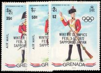 Grenada 1972 Winter Olympics unmounted mint.