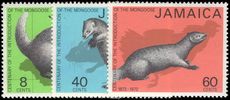 Jamaica 1973 Mongoose unmounted mint.