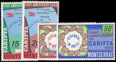 Montserrat 1969 CARIFTA unmounted mint.