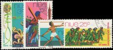Niue 1972 Arts Festival fine used.
