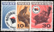 Papua New Guinea 1972 National Day fine used.