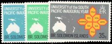 British Solomon Islands 1969 South Pacific University unmounted mint.
