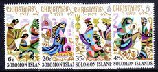 British Solomon Islands 1977 Christmas unmounted mint.