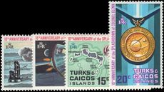Turks & Caicos Islands 1972 Apollo Splashdown unmounted mint.