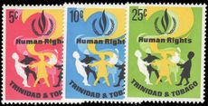 Trinidad & Tobago 1968 Human Rights unmounted mint.