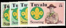 Tuvalu 1977 50th Anniv of Scouting in the Central Pacific unmounted mint.