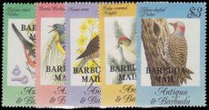 Barbuda 1984 Songbirds unmounted mint.