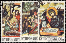 Cyprus 1972 Christmas fine used.