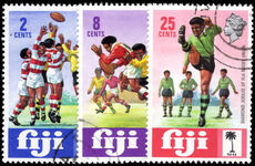 Fiji 1973 Rugby Union fine used.