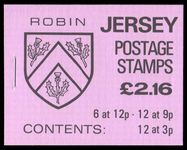 Jersey 1984 £2.16 booklet unmounted mint