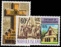 Norfolk Island 1975 St Barnabas Chapel unmounted mint.