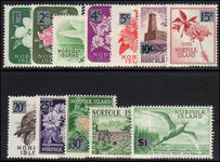 Norfolk Island 1966 set lightly mounted mint.