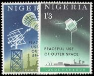 Nigeria 1963 Peaceful Use of Outer Space unmounted mint.