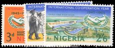 Nigeria 1965 International Co-operation Year unmounted mint.