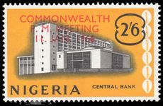 Nigeria 1966 Commonwealth Prime Ministers' Meeting unmounted mint.