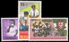 Nigeria 1966 Nigerian Red Cross unmounted mint.