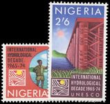 Nigeria 1967 International Hydrological Decade unmounted mint.
