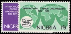 Nigeria 1969 50th Anniv of International Labour Organisation unmounted mint.