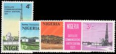 Nigeria 1971 Opening of Nigerian Earth Satellite Station unmounted mint.