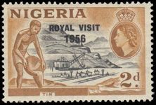 Nigeria 1956 Royal Visit unmounted mint.