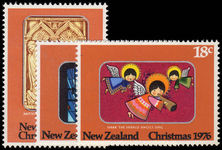 New Zealand 1976 Christmas unmounted mint.