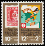 New Zealand 1978 Health unmounted mint.