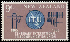New Zealand 1965 I.T.U. Centenary unmounted mint.