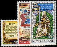 New Zealand 1969 Centenary of New Zealand Law Society unmounted mint.