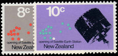 New Zealand 1971 Opening of Satellite Earth Station unmounted mint.