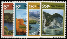 New Zealand 1972 Lake Scenes unmounted mint.