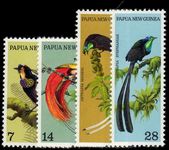 Papua New Guinea 1973 Birds of Paradise unmounted mint.