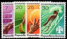 Papua New Guinea 1975 Fifth South Pacific Games Guam unmounted mint.