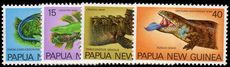 Papua New Guinea 1978 Fauna. Conservation (Skinks) unmounted mint.