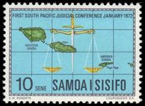 Samoa 1972 First South Pacific Judicial Conference unmounted mint.