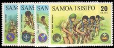 Samoa 1973 Boy Scout Movement unmounted mint.