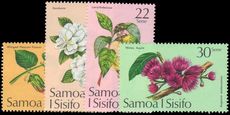 Samoa 1975 Tropical Flowers unmounted mint.