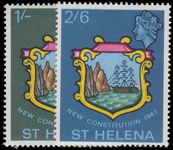 St Helena 1967 New Constitution unmounted mint.