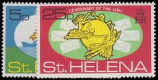 St Helena 1974 Centenary of U.P.U.  unmounted mint.