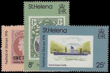 St Helena 1976 Festival of Stamps unmounted mint.