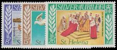 St Helena 1977 Silver Jubilee unmounted mint.