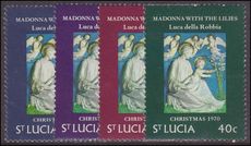 St Lucia 1970 Christmas unmounted mint.