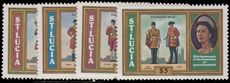 St Lucia 1978 25th Anniv of Coronation perf 14 unmounted mint.