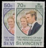 St Vincent 1973 Royal Wedding unmounted mint.