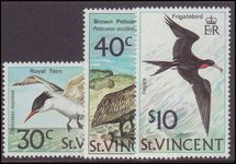 St Vincent 1974 Birds unmounted mint.