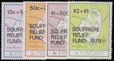 St Vincent 1979 Soufriere Eruption Relief Fund unmounted mint.