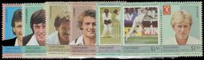 Union Island 1984 Cricketers (2nd series) unmounted mint.